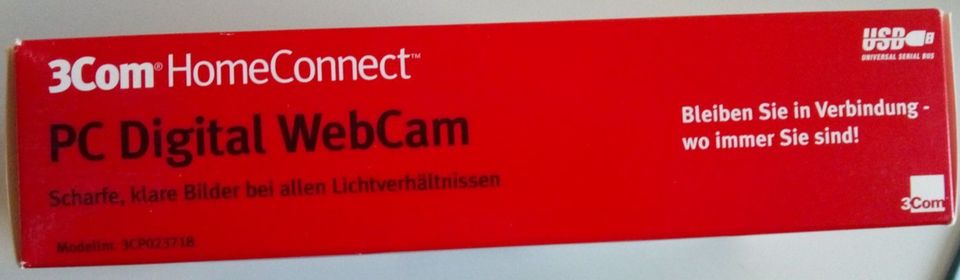 3Com HomeConnect PC Digital Webcam - TOP - OVP in Nürnberg (Mittelfr)