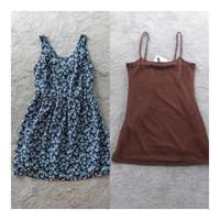 2x H&M Kleid Mini Gr.M/38 braun blau 1x Neu mit Etikett Bayern - Geisenhausen Vorschau