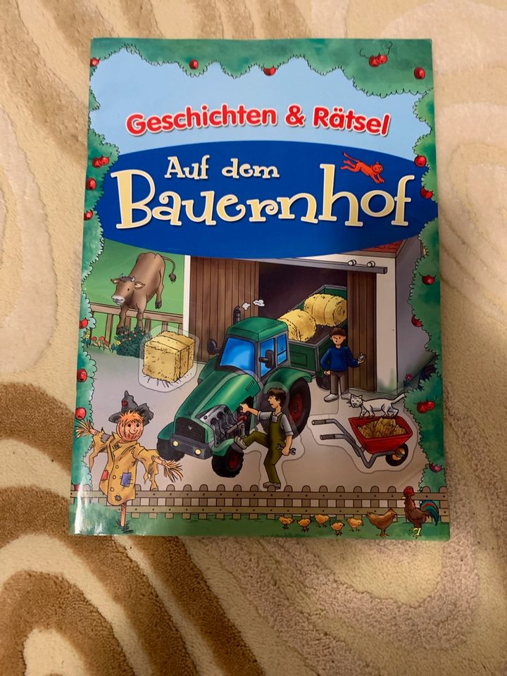 Versch.  Bücher zum Vorlesen bzw. vor dem Schulanfang und Spiele in Fuchstal