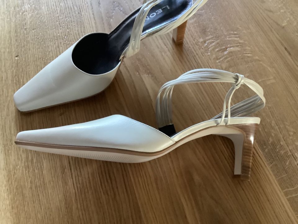 „Leoni“Slingpumps neu, Leder in Sankt Johann