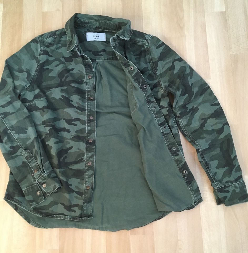 Hemd Jacke Sommerjacke Camouflage Gr 38 in Oberviechtach