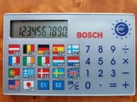 ❗️Werbeartikel Währungsrechner BOSCH - Um 1997 - Selten Bayern - Ansbach Vorschau