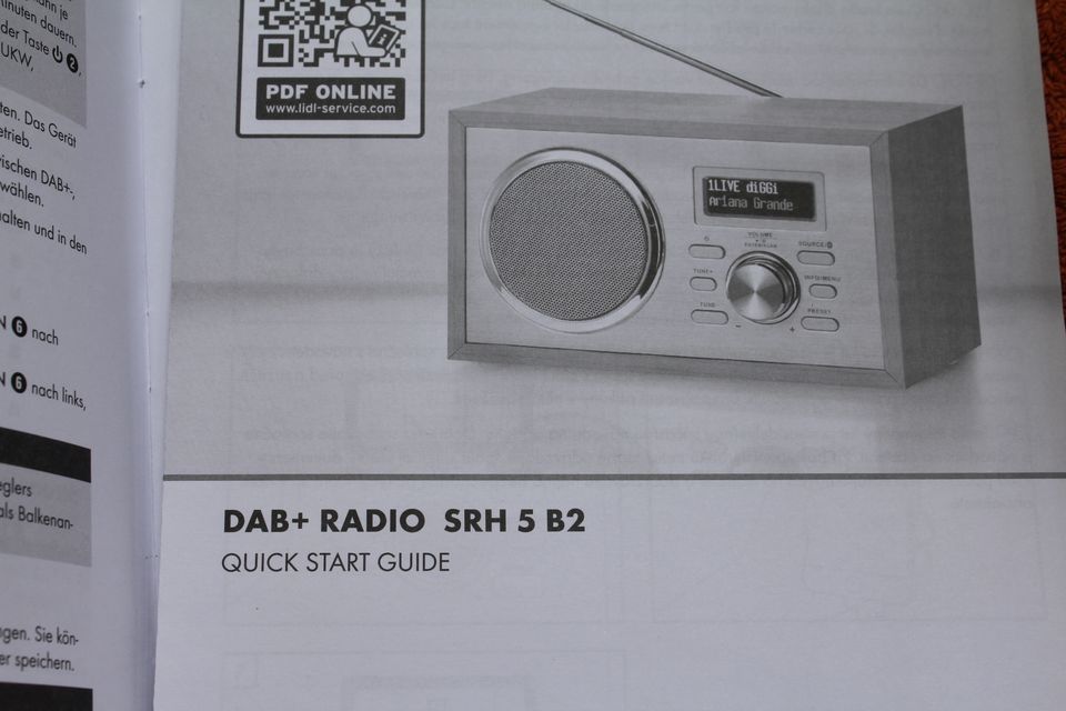 DAB+ Radio SRH 5 B2 in Nürnberg (Mittelfr)