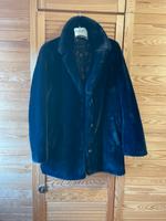 Damen Webpelz Jacke marineblau Gr S Saarland - Merzig Vorschau