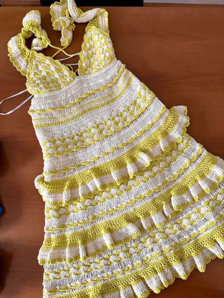 Zimmermann crochet Kleid Gr 0 / S in München