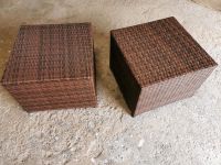 2 x Rattanhocker braun Dithmarschen - Eddelak Vorschau