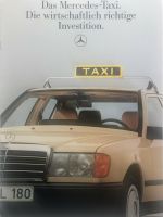 Mercedes Benz Taxi Prospekt W 124, W 201 1985 Aachen - Vaalserquartier Vorschau