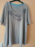Shirt Ulla popken  Gr 54/56  grau Bayern - Buttenheim Vorschau