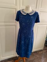 Boden Kleid mit Häkelkragen 36 - UK 10L Nordrhein-Westfalen - Niederkassel Vorschau