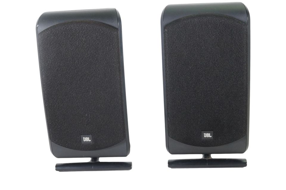 2x JBL SCS 200 SAT Lautsprecher Boxen Schwarz inkl. Kabeln in Bad Kreuznach