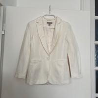 Weißer H&M Leinenblazer Niedersachsen - Ankum Vorschau