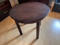 Runder Tisch in dunklem Holz, massiv&stabil +++ guter Zustand +++ Nordrhein-Westfalen - Korschenbroich Vorschau