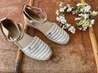 Espadrilles Sandalen Esprit Größe 39 40 Neu beige Creme boho Baden-Württemberg - Karlsruhe Vorschau