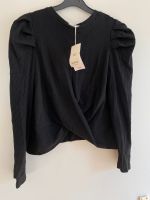 Schwarz Mango Cropped kurzes Shirt,Pullover, Ballonärmel,Gr. L Bonn - Nordstadt  Vorschau