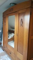 Schlafzimmer, antik, 6-teilig, Bett, 3-türigerSchrank, Waschtisch Nordrhein-Westfalen - Bocholt Vorschau