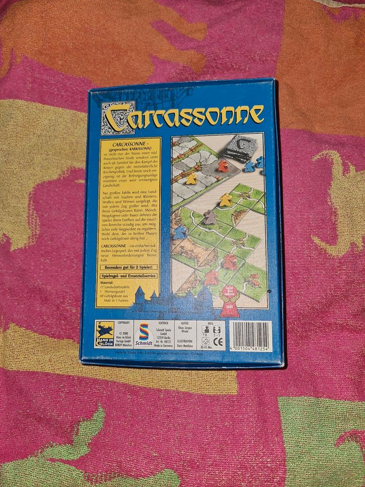 Hans im Glück Strategie Spiel Carcassonne von 2000 Legespiel in Markdorf