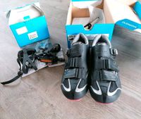 Rennrad Schuh Gr 45 S + Klick System+Luftpumpe Hessen - Espenau Vorschau