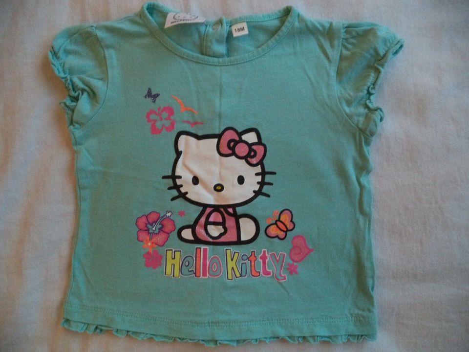 T-Shirt von Sanrio, Hello Kitty, Gr. 18 M.,80-86, top, 1,50€ in Beverungen
