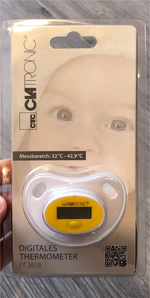 Clatronic Digitales Thermometer Schnuller Fieberthermometer NEU in Dinslaken