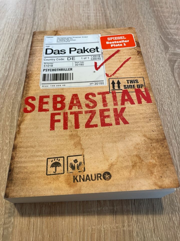 ⭕️Das Paket von Sebastian Fitzek⭕️ in Frankenberg (Sa.)