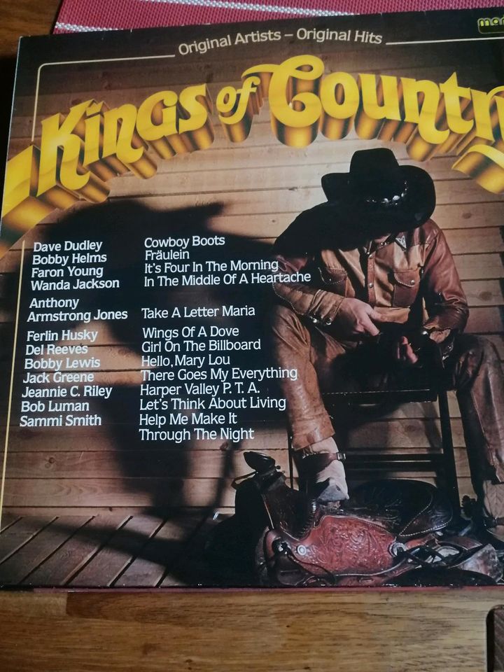 Vinyl Schallplatten LP's Country und Western in Berlin