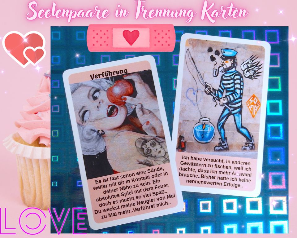 NEU*  Seelenpaare in Trennung - Kartendeck - Orakelkarten Liebe ♥ in Erfurt