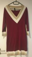 leichtes Strickkleid weinrot beige 36 / 38 Nordrhein-Westfalen - Lotte Vorschau