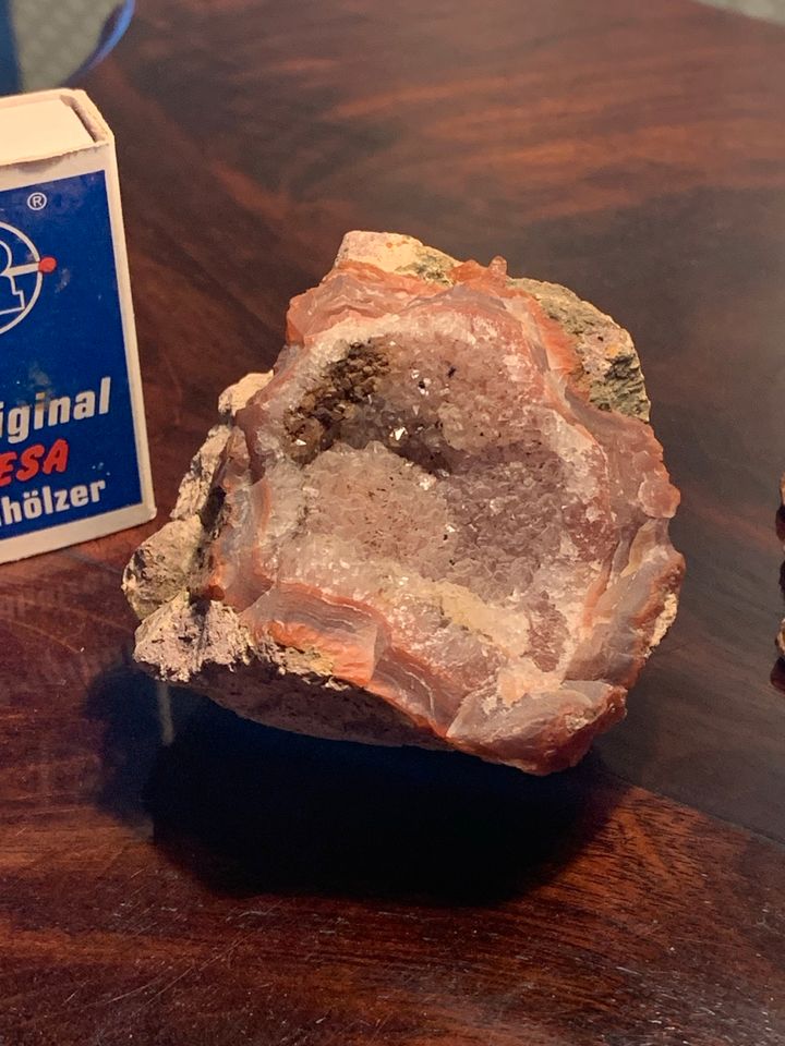 Bergkristall Drusen Mineralien Sammlung Amethyst in Brandis