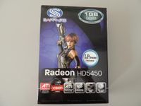 Grafikkarte Radeon HD5450 Sapphire 1GB neu Bayern - Krumbach Schwaben Vorschau