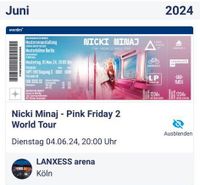 2x Nicki Minaj Tickets Stehplatz 04.06.24 Köln Nordrhein-Westfalen - Troisdorf Vorschau