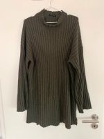 Langer Strick pullover Strickkleid khaki gerillt Baden-Württemberg - Mühlhausen-Ehingen Vorschau