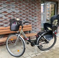 28er Fahrrad für Bastler mit Korb + Kindersitz + NEUSattel Wandsbek - Hamburg Farmsen-Berne Vorschau