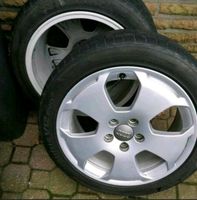 Verkaufe 4 Audi Felgen mit fahrbaren Sommerreifen 225/45 R17 Nordrhein-Westfalen - Kleve Vorschau