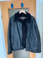 Carlo Colucci lammleder  Pilotenjacke schwarz Jacke Fliegerjacke Bielefeld - Stieghorst Vorschau