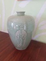 Vase blumenvase siam Celadon Golfspieler golf Golfsport sammler Nordrhein-Westfalen - Augustdorf Vorschau