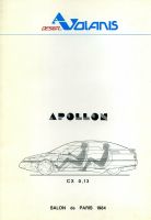 Design Volanis - Apollon - Salon de Paris 1984 (Pressemappe) Niedersachsen - Osnabrück Vorschau