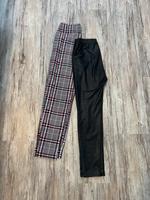 2er Set Leggins shein Gr. S kariert und schwarz Thüringen - Worbis Vorschau