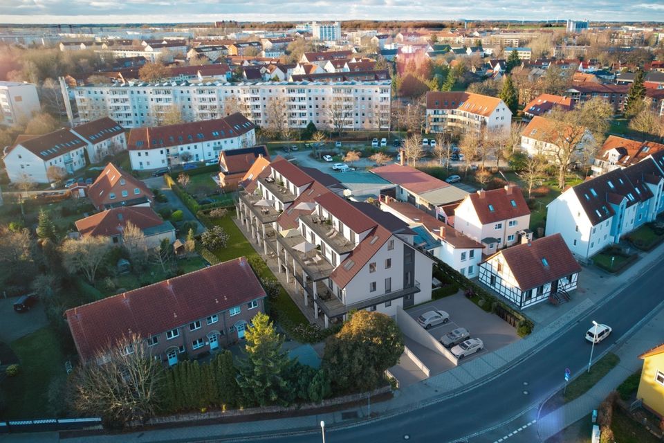 Top Lage! Grundstück inkl. Planung & Baugenehmigung mit Teil-Meerblick in Stralsund