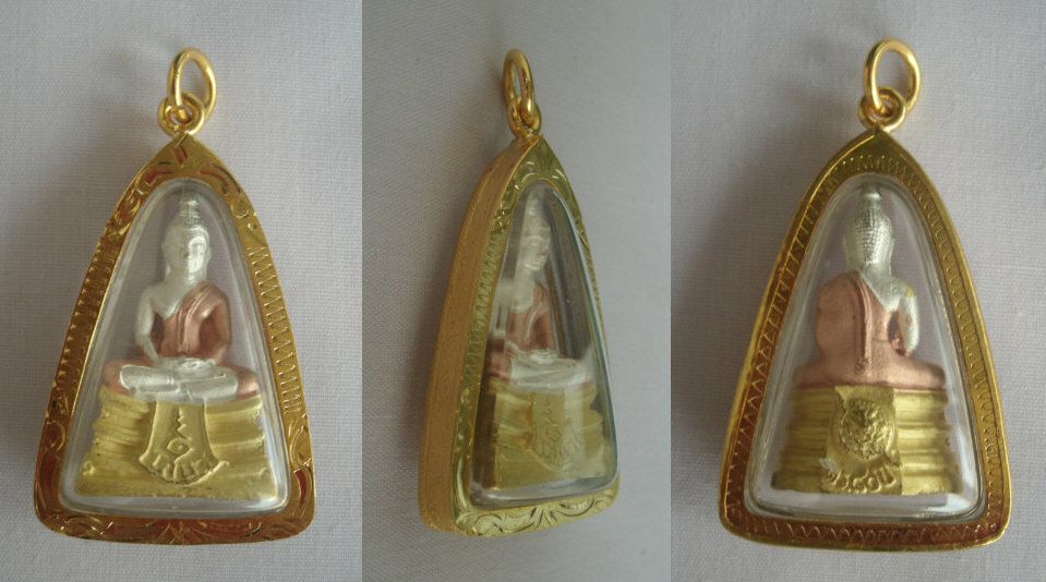 Phra Sothon Buddha Amulett aus dem Tempel in Frankfurt am Main