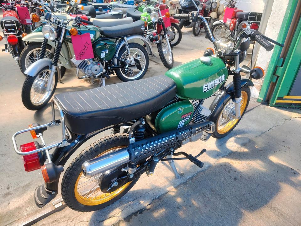 Simson S51 4-gang Enduro Nr.: A1300 Standort Weinböhla in Weinböhla