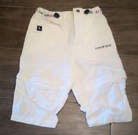 H&M Hose Sommerhose Stoffhose Zipp-Off Shorts Bermudas weiß 74 Niedersachsen - Moormerland Vorschau