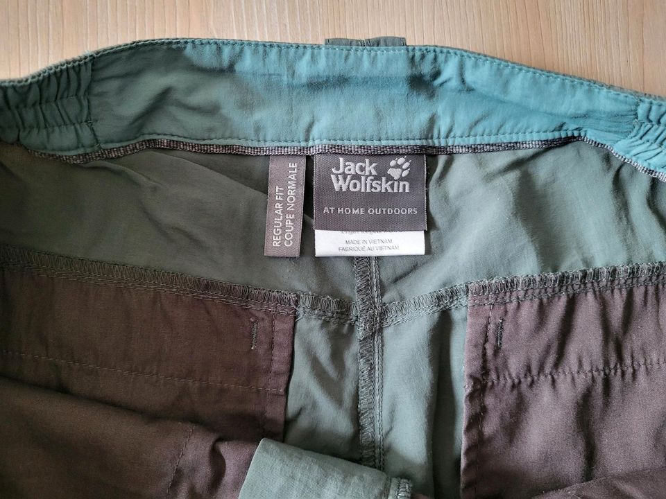 Jack Wolfskin Damen Outdoorhose, grün, Gr. 40 in Bielefeld