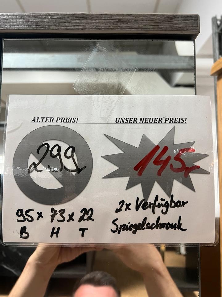 Spiegelschrank Badspiegel Badschrank Spiegel Möbel OP 299€ in Herbstein