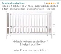 Beistellbett, Baby- und Kinderbett ...  inkl.Gratis Zubehör Rheinland-Pfalz - Niederbreitbach Vorschau