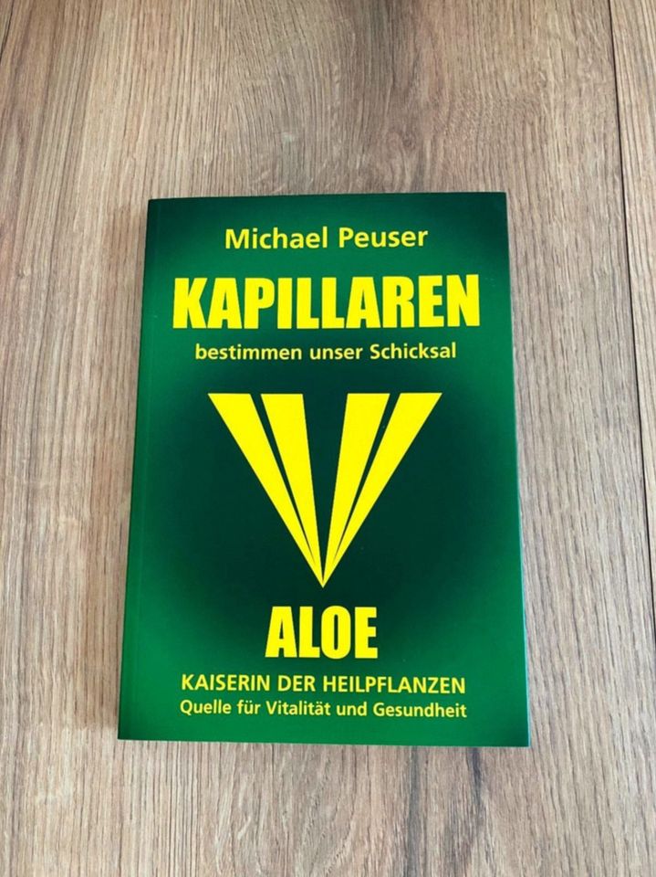 Michael Peuser Kapillaren bestimmen unser Schicksal - NEU in Cham