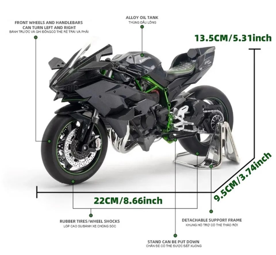 Kawasaki H2R Modellbau in Düsseldorf