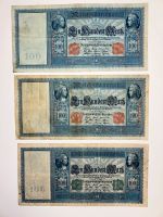 Geldscheine Einhundert Mark Scheine - 1910 - grün und rot Nordrhein-Westfalen - Bottrop Vorschau