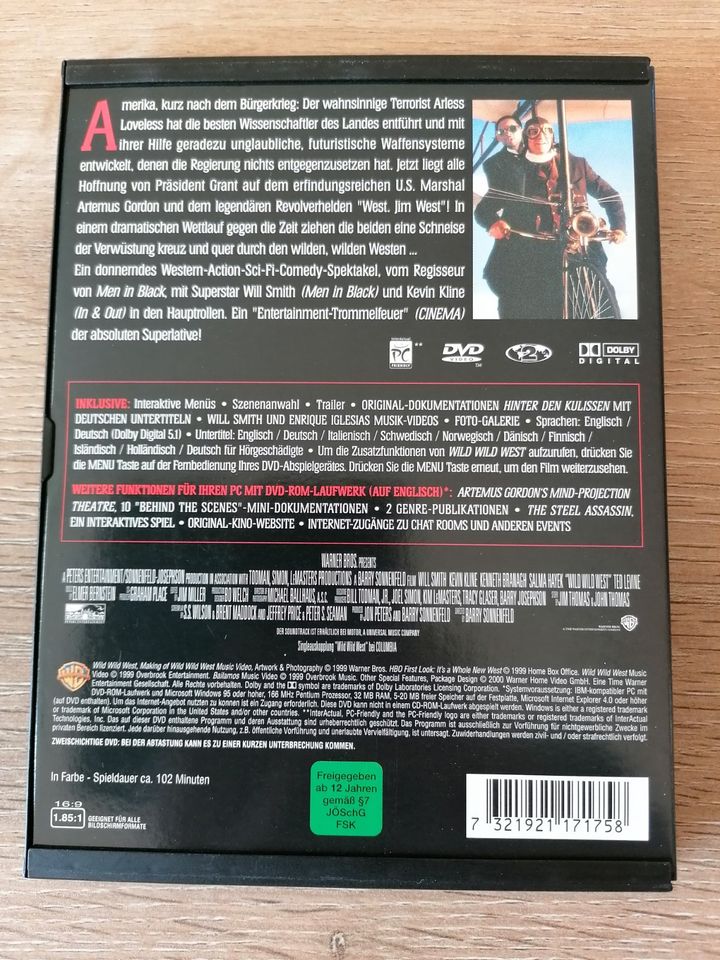 DVD Wild wild west, Will Smith + Kevin Kline in Stedesdorf