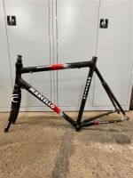 Marcello Carbonrahmen Rennrad RH56 Frameset (schwarz-rot) Nordrhein-Westfalen - Sankt Augustin Vorschau