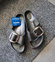 Neu ❤️ Birkenstock Madrid Gr 39 Big Buckle OVP schwarz Leder Niedersachsen - Uelzen Vorschau